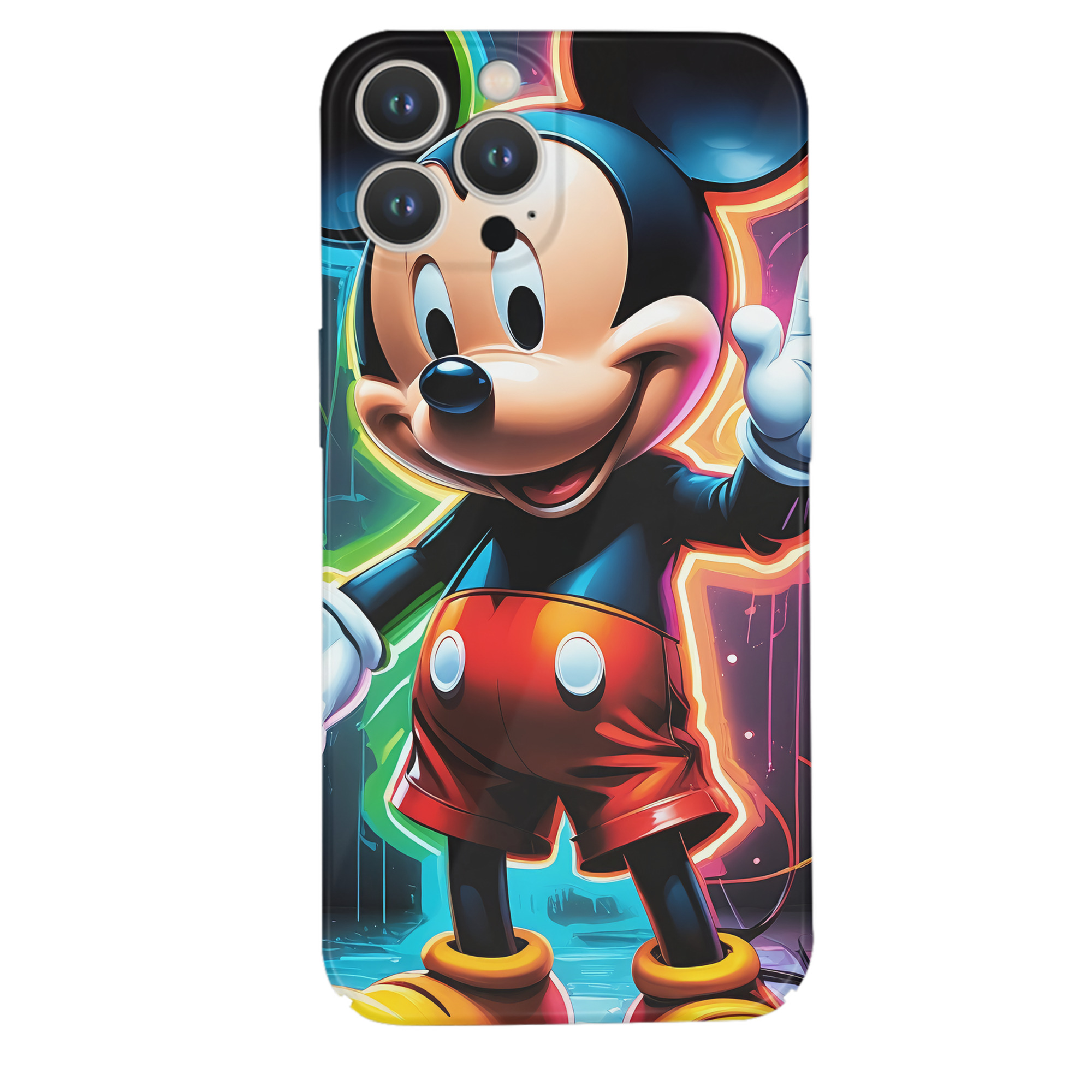 （画像用） ミッキーマウス Mickey Mouse 【iPhone 14シリーズ対応】ハードケース